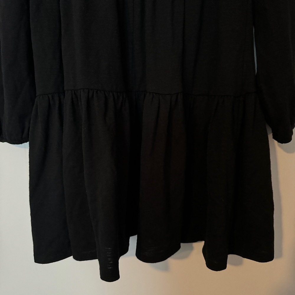 FOREVER 21 Long Sleeve Black Dress - Picture 9 of 12